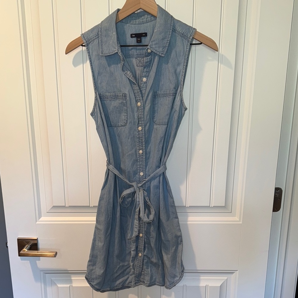 GAP Light Blue Denim Shirt